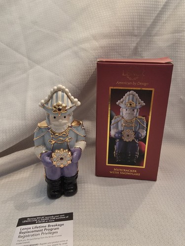 Lenox nutcracker with - lenox,