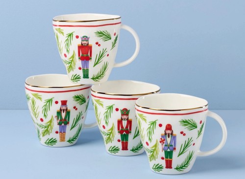 Lenox nutcracker mugs set of - set,