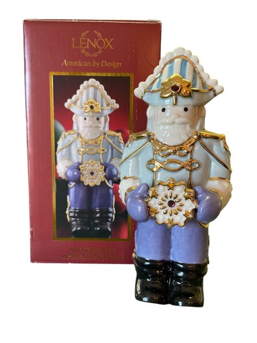 New lenox porcelain nutcracker - new,
