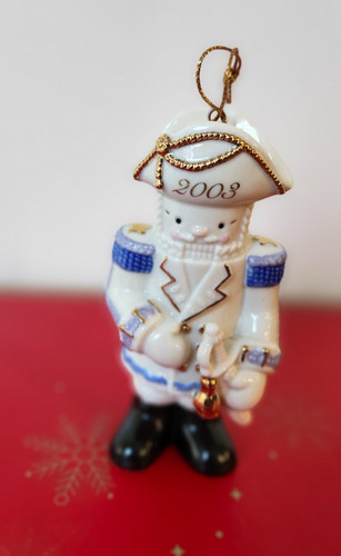 Lenox nutcracker ornament 2003 - ornament,