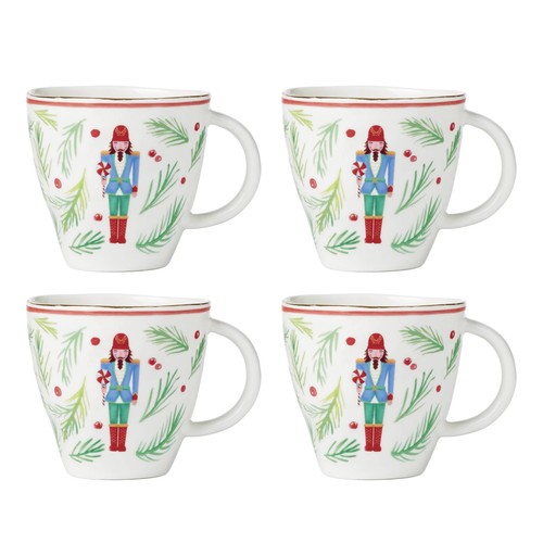 Lenox china nutcracker mugs - mugs,