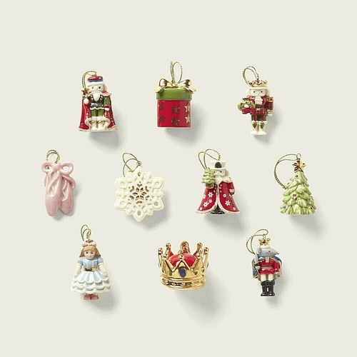 Lenox nutcracker mini ornament - lenox,