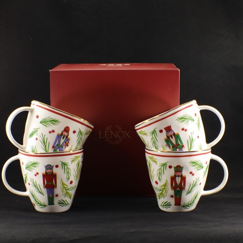 Lenox nutcracker mugs set - nutcracker, 4