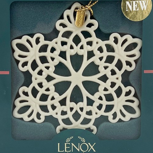 Lenox china 1997 snowflake - lenox,