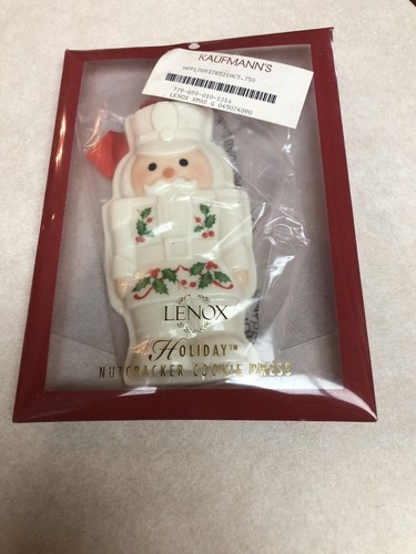 Lenox cookie press ornament - lenox,